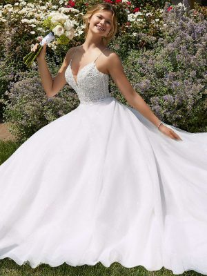 Starlet Ball Gown Wedding Dress by Morilee 03
