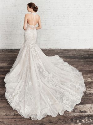 Style 1970 Mermaid Wedding Dress by Kenneth Winston 02